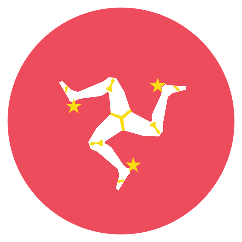 맨 섬 깃발