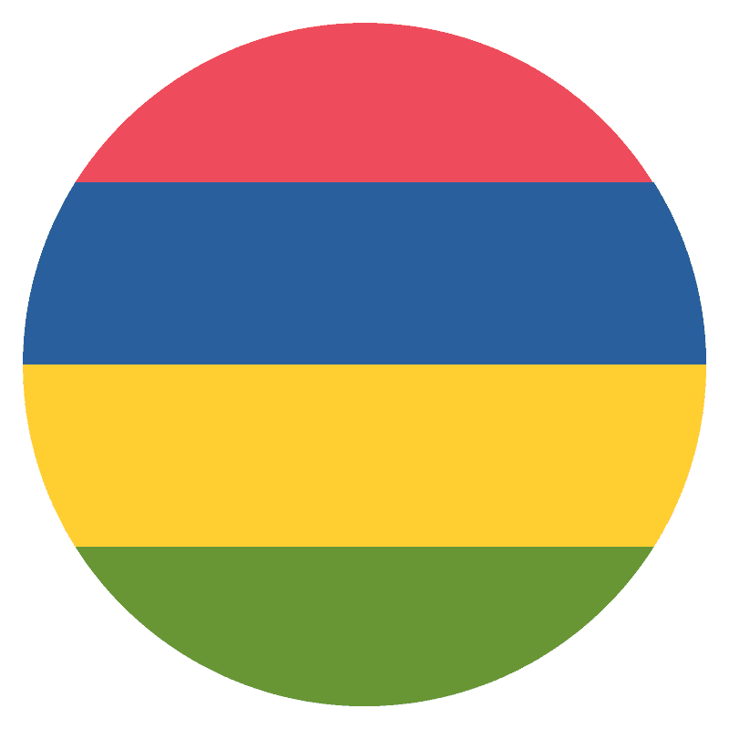 Mauritius flagg
