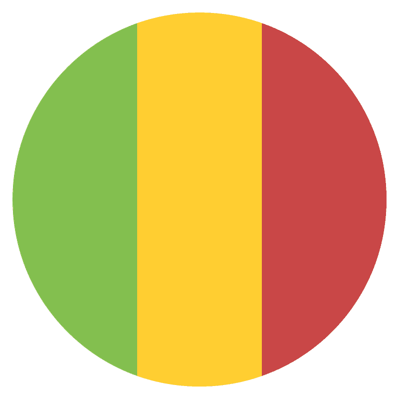 Mali flag - Free vector emoji on creazilla.com