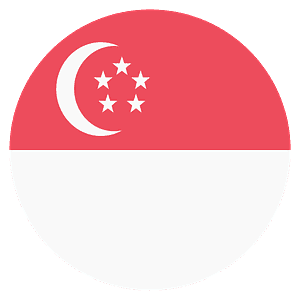 Singapur Flagge