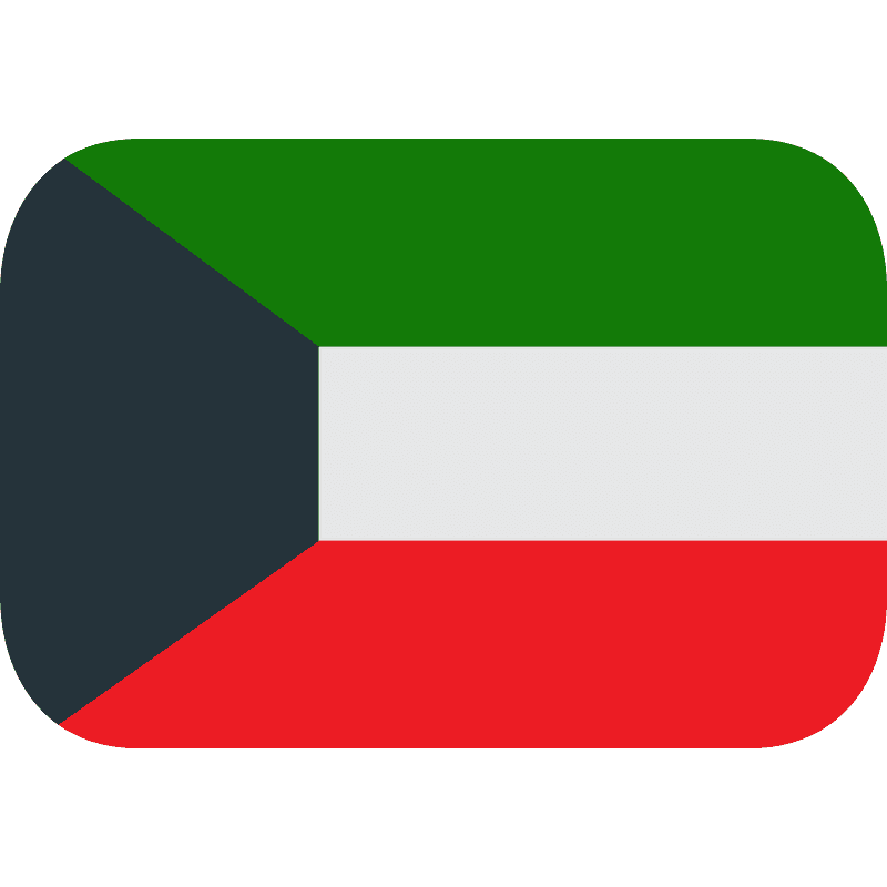 Kuwait flagg