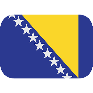 Bosnia & Herzegovina flag