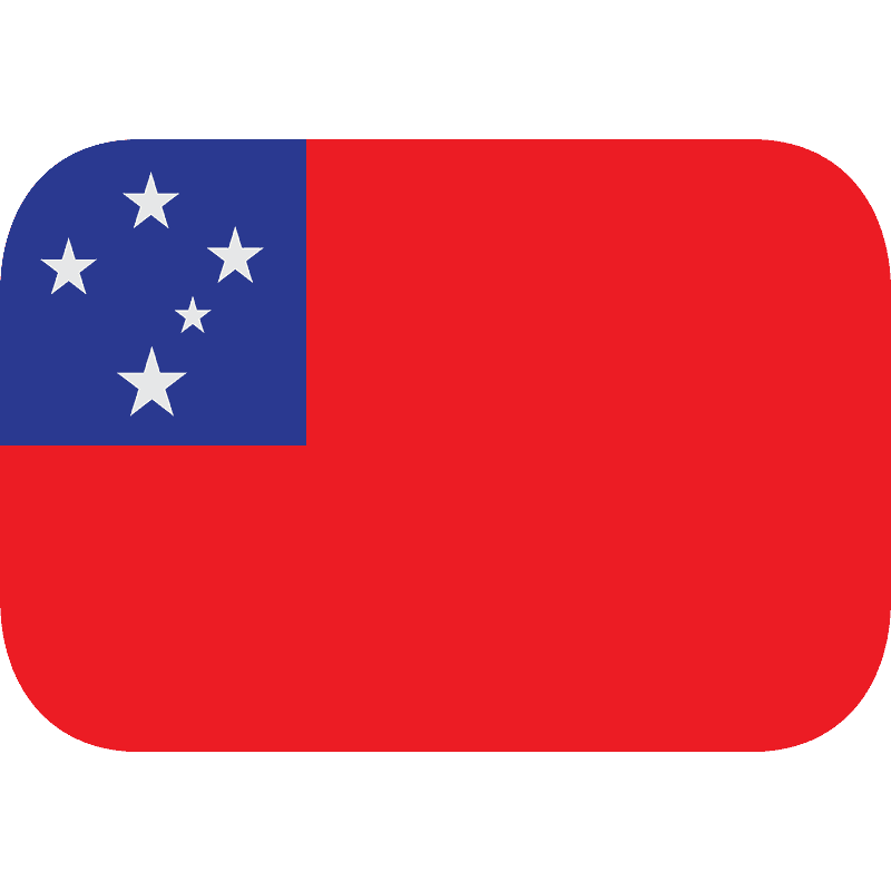 Samoa flagg