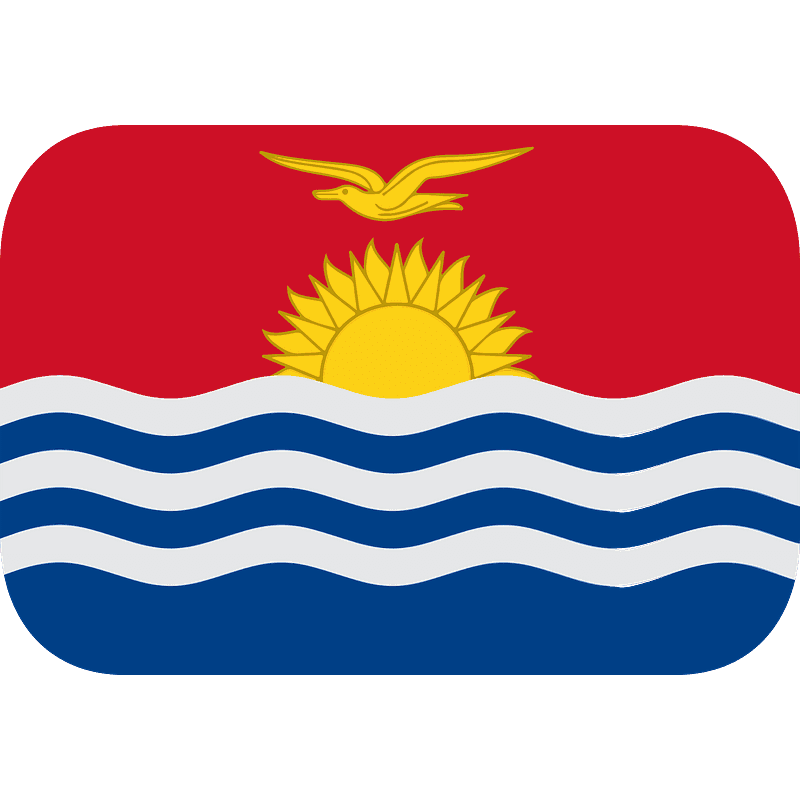 Kiribati flagg