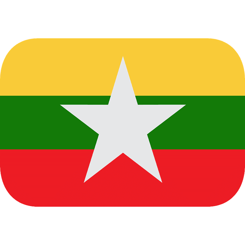 Myanmar (Burma) flag