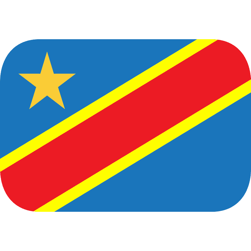 Congo - Kinshasa flag - Free vector emoji on creazilla.com