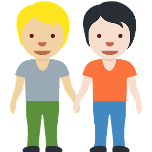 People holding hands