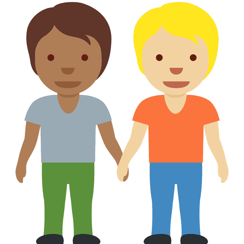 People holding hands