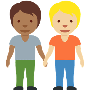 People holding hands