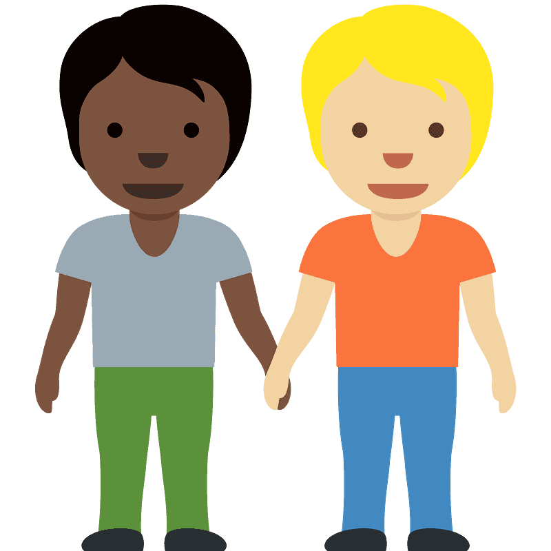 People holding hands