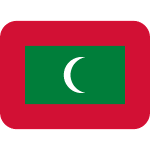 Maldives flag - Free vector emoji on creazilla.com