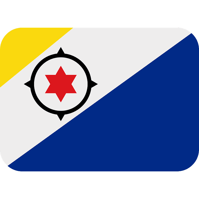 Karibiska Nederländerna flagga