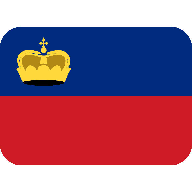 Liechtenstein Flagge - Kostenlose Vektor-Emoji auf creazilla.com