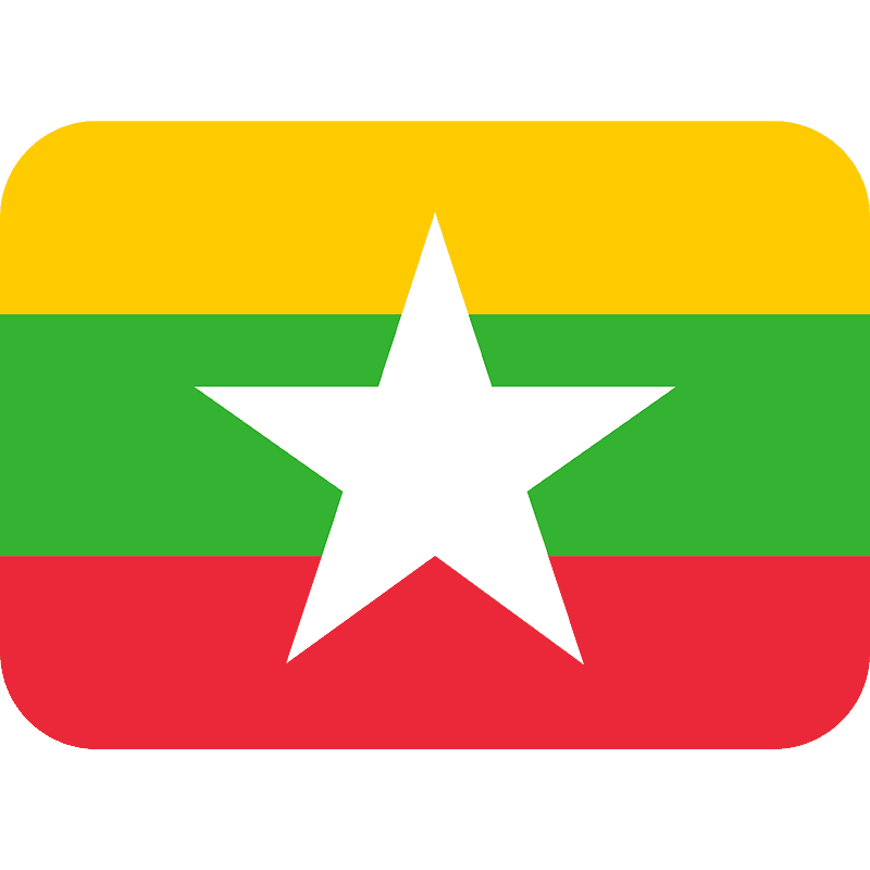 Myanmar (Burma) flag