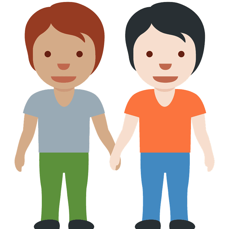 People holding hands