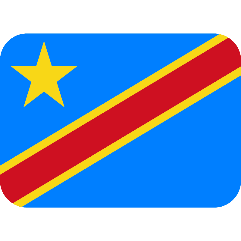 Kongo - Kinshasa bendera