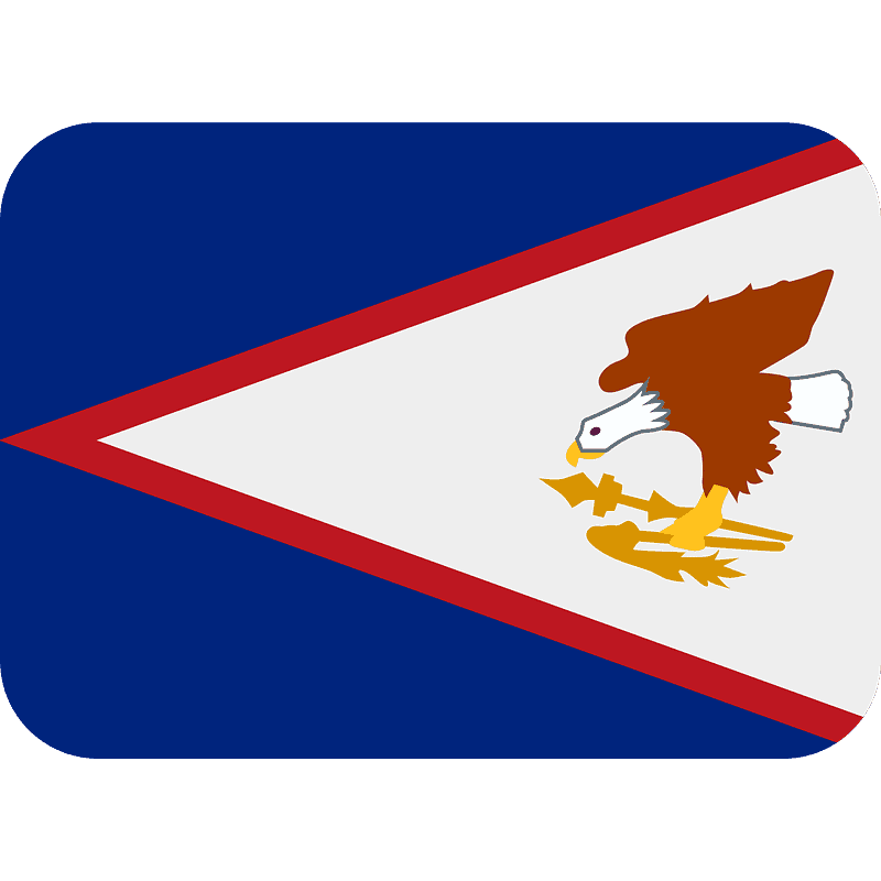 Amerikansk Samoa flagg