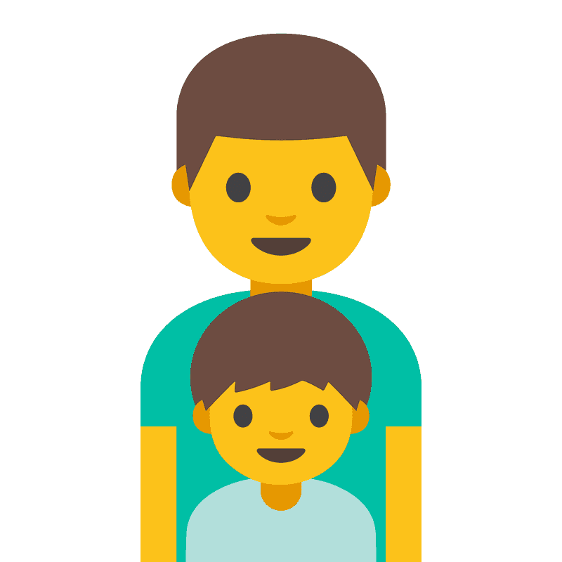 Family: man, boy