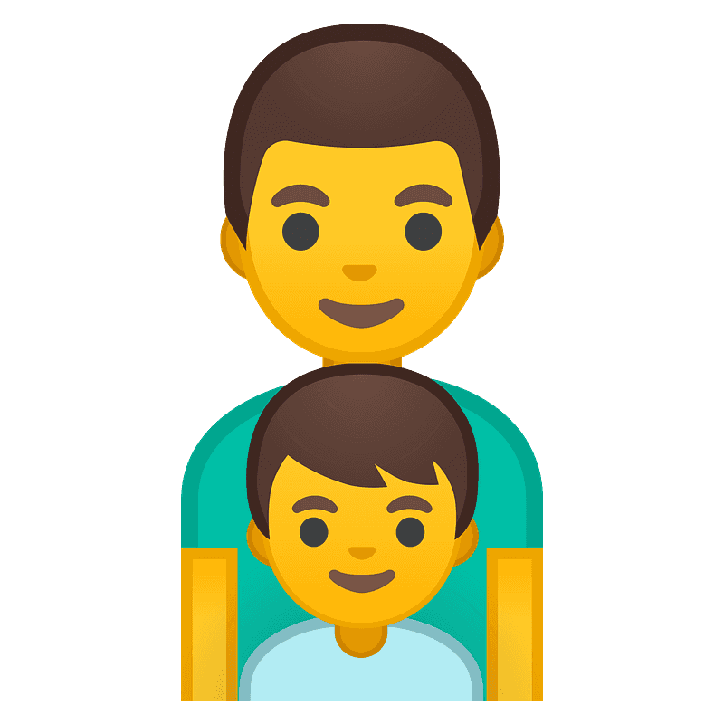 Family: man, boy