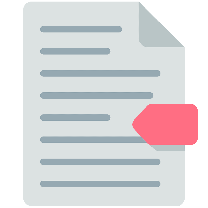 Bookmark tabs