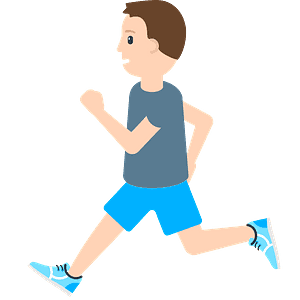 Person running