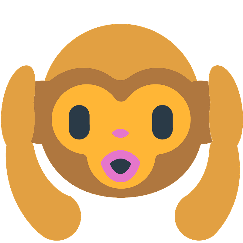Hear-no-evil monkey