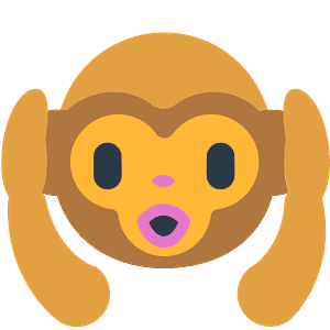 Hear-no-evil monkey