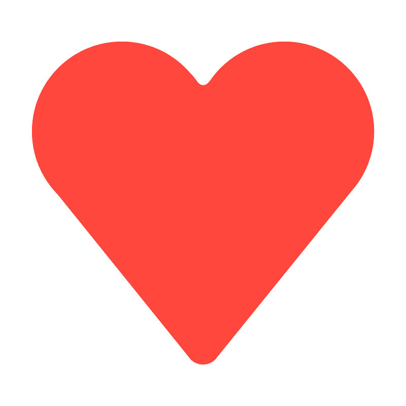 Heart suit - Free vector emoji on creazilla.com