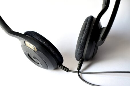 Headphones Closeup photo