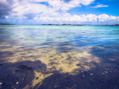 Sea and the Blue Sky photo