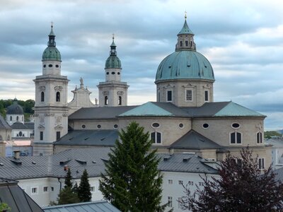 Roman catholic church dome photo