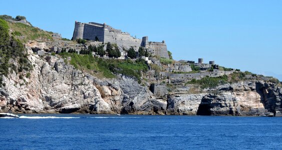 Rock porto venere liguria photo