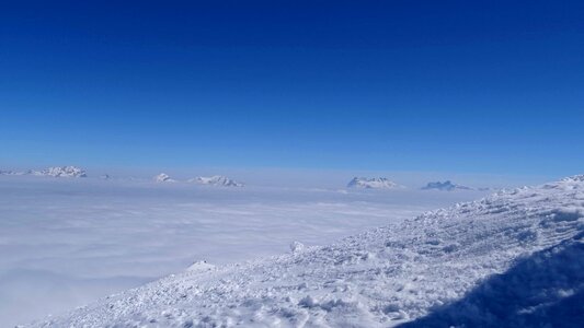 Altitude blue sky climate photo