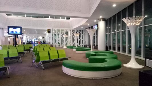 Waiting room Sultan Aji Muhammad Sulaiman Airport photo