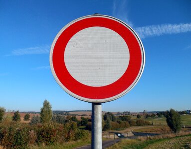 Transit traffic sign note photo