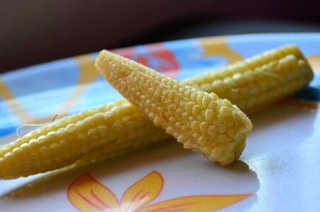 Breakfast close corn photo