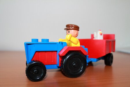 Toys tractor play