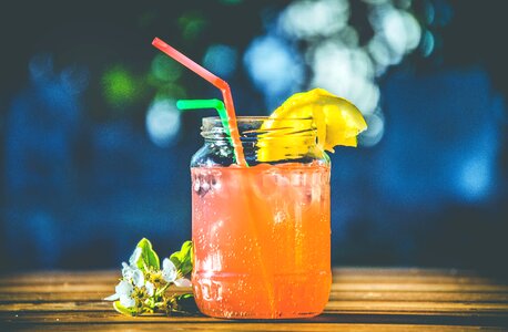 Orange Cocktail Drink photo