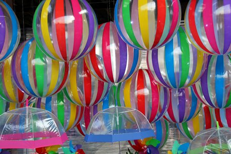 Umbrella decoration float
