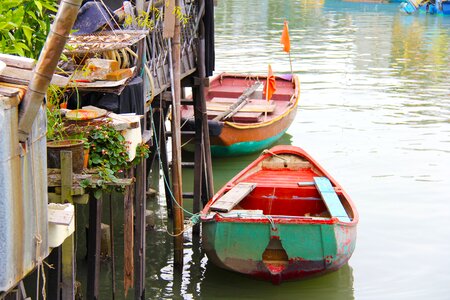 Hong kong boat tradition photo