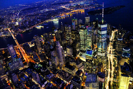 Manhattan Aerial photo
