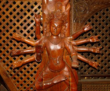 Temple goddess nepal photo