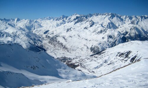 Andermatt seen from Pazolastock