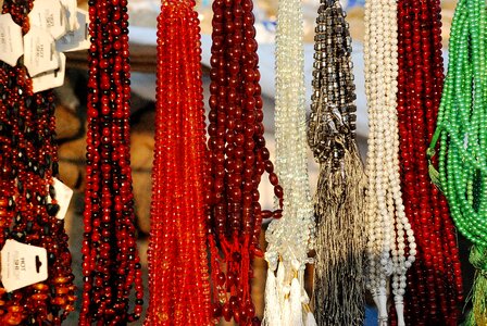 Necklaces pearl colorful