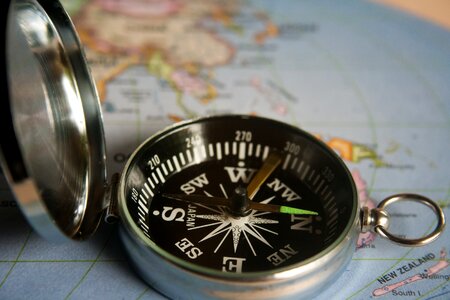 Compass travel journey photo