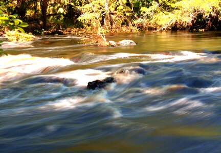 River flow nature photo