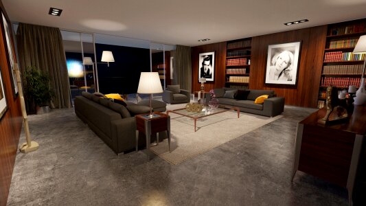 Apartment interior design design photo