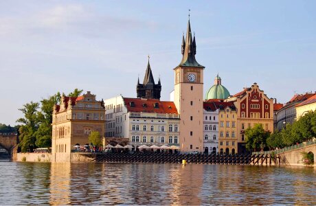 Cathedral landscape prague