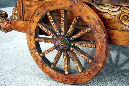 Wooden wood tire