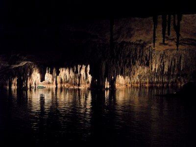 Stalagmites speleothems stalactites photo